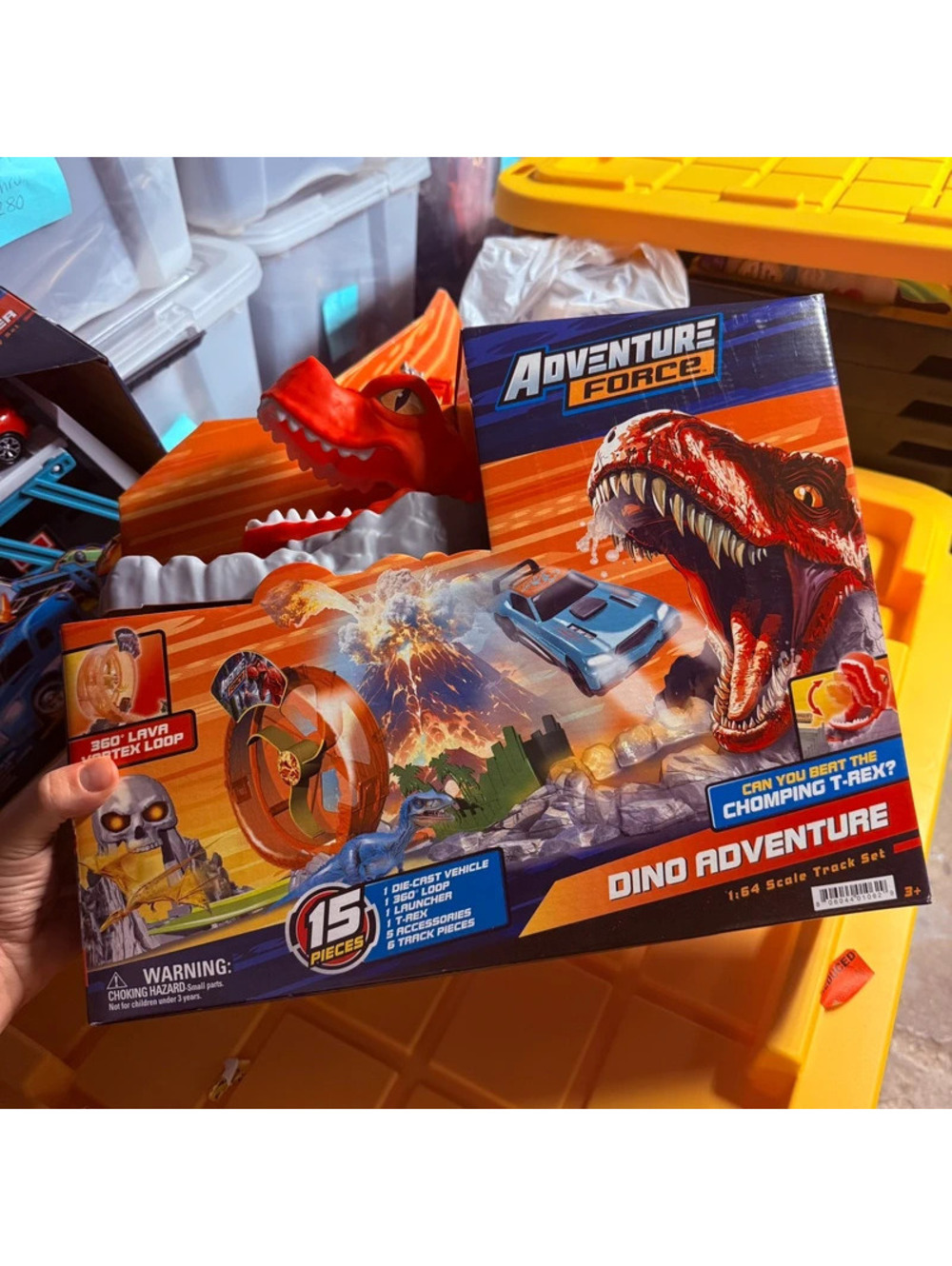 Adventure force dino adventure track and play set
